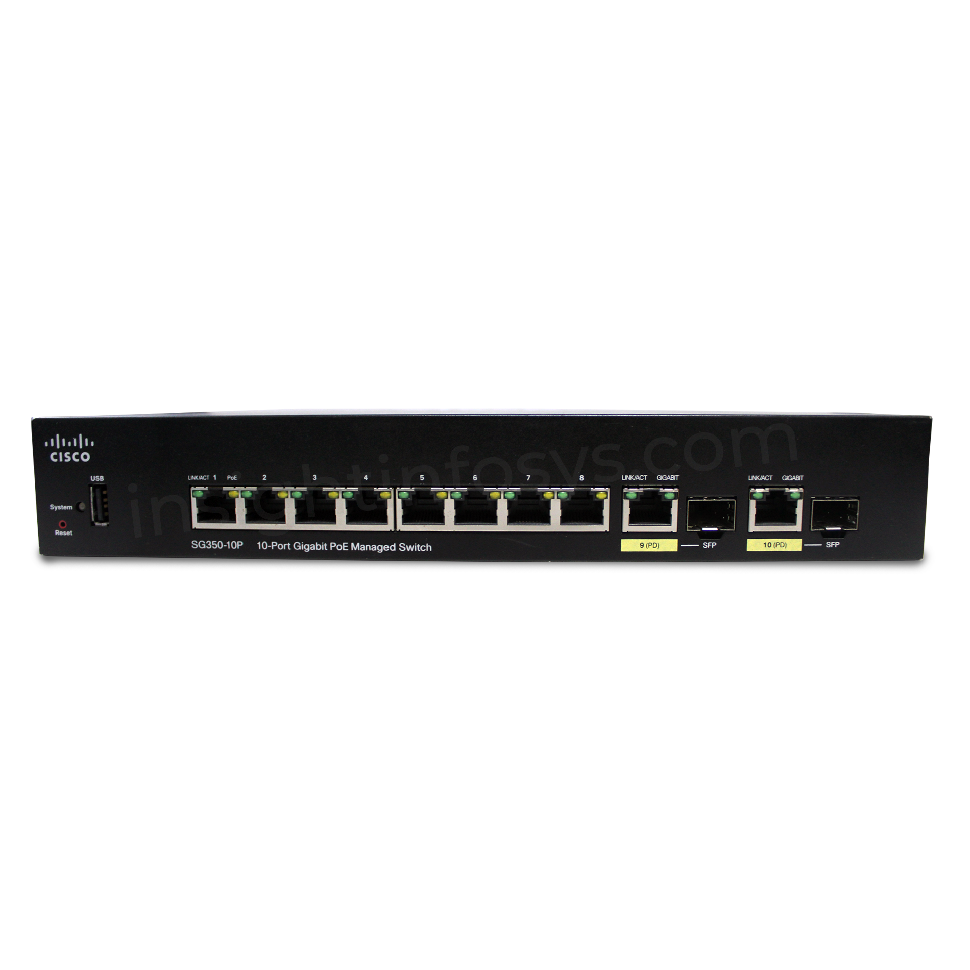 Cisco SG350-10 Port PoE - Image 2