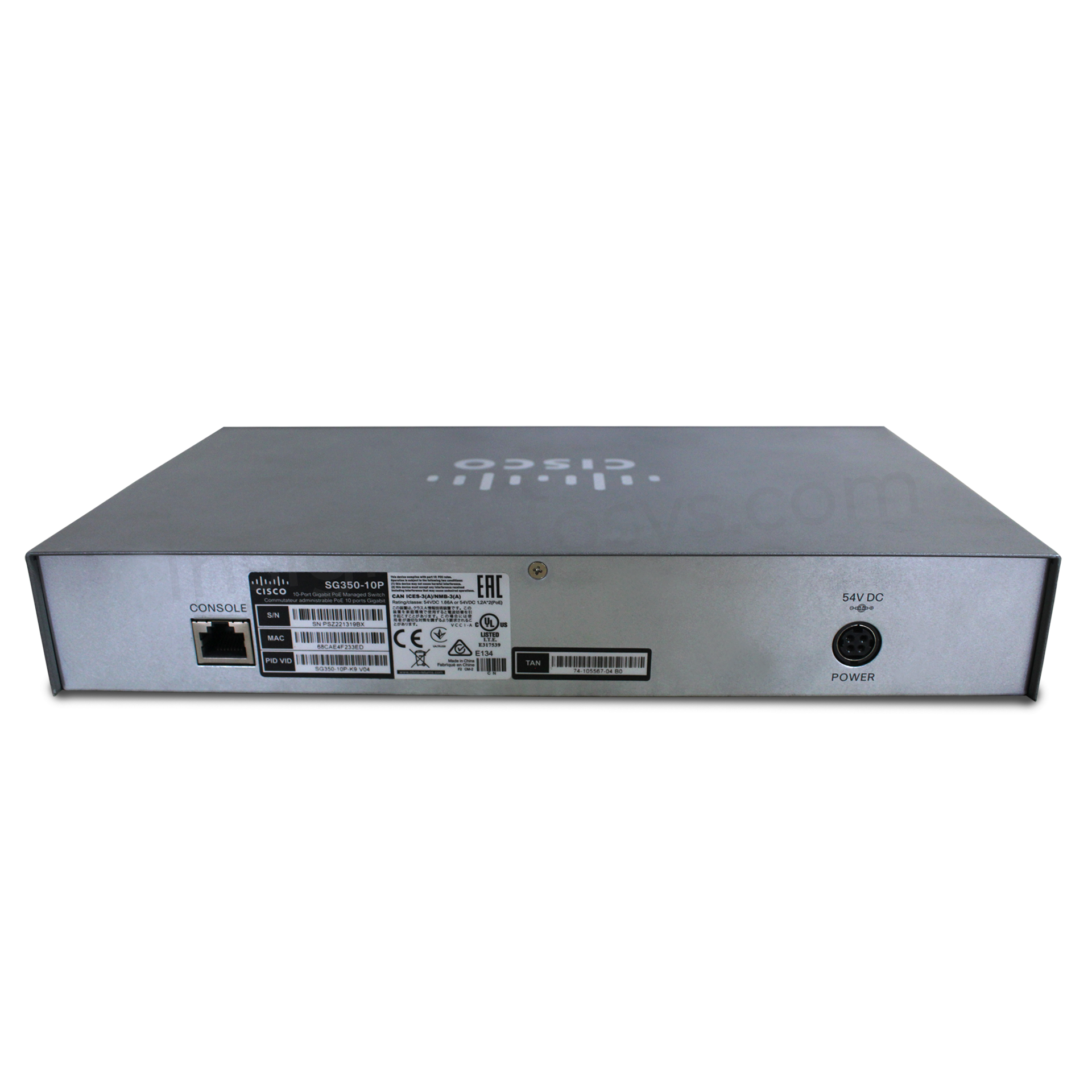 Cisco SG350-10 Port PoE - Image 4
