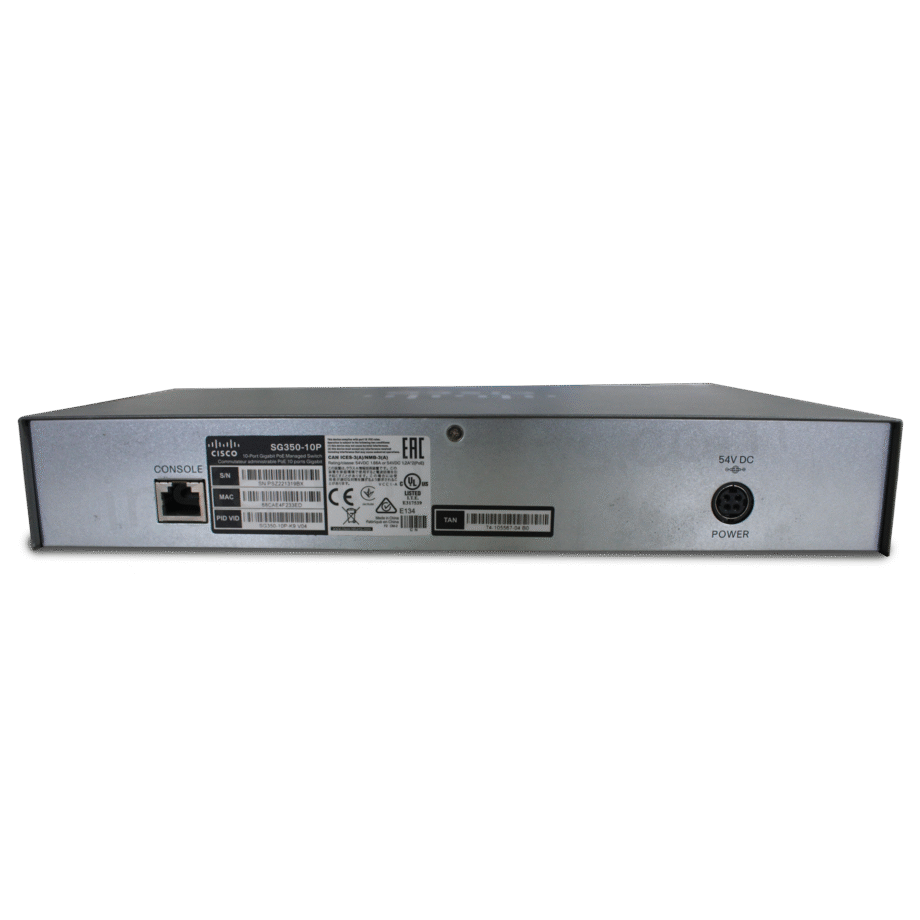 Cisco SG350-10 Port POE Gigabit Managed Switch