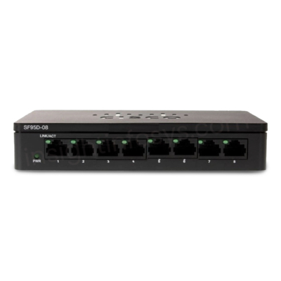 Alternative view of Cisco SG95 8-Port Switch