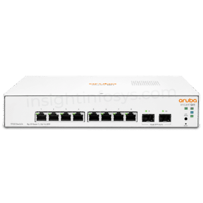 Alternative view of Aruba IOn 1930 8G 2SFP Switch